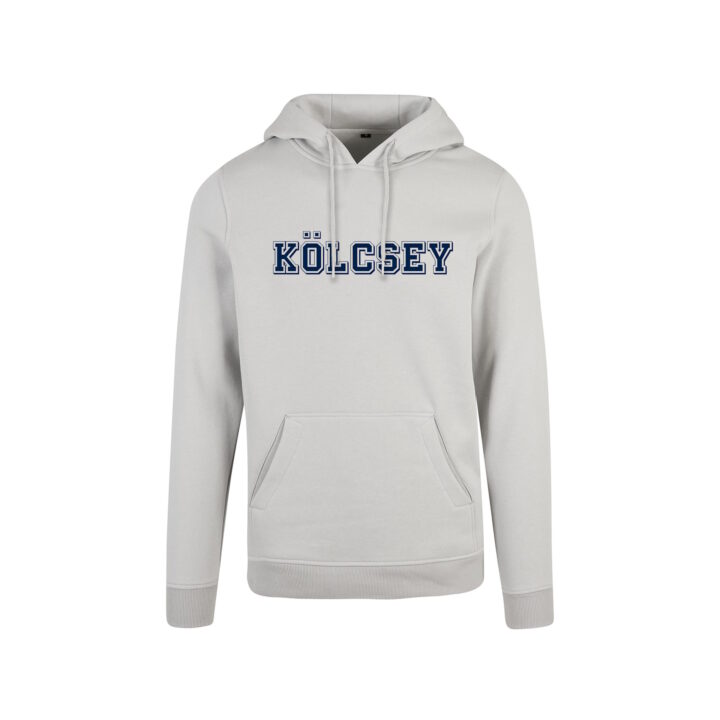 Feliratos férfi hoodie